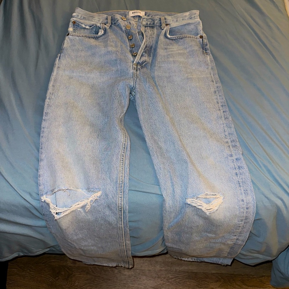 AGOLDE jeans. Size 27. Light/medium wash